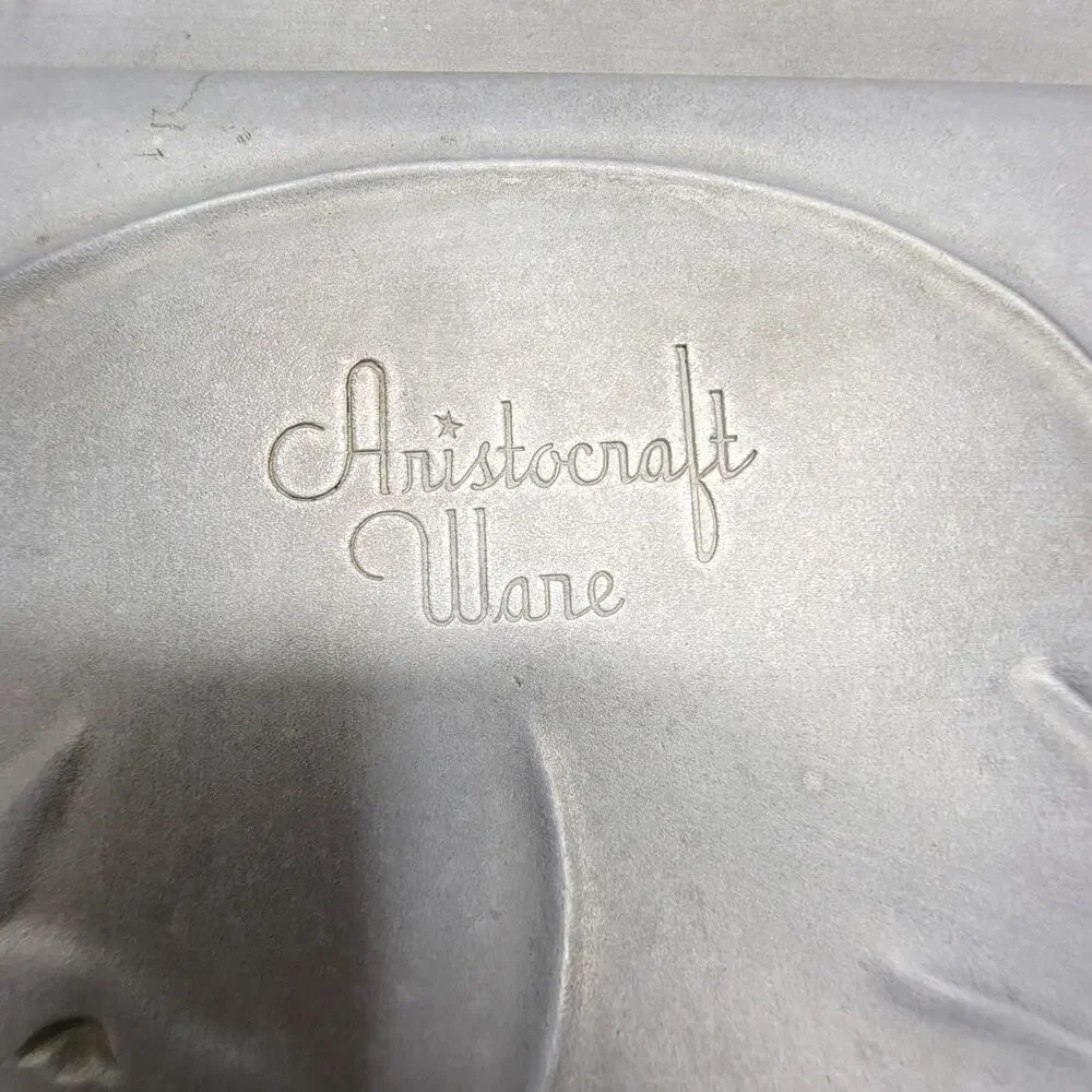 Vintage Griswold Aristocraft Cast Aluminum Deer Meat Carving Serving Platter